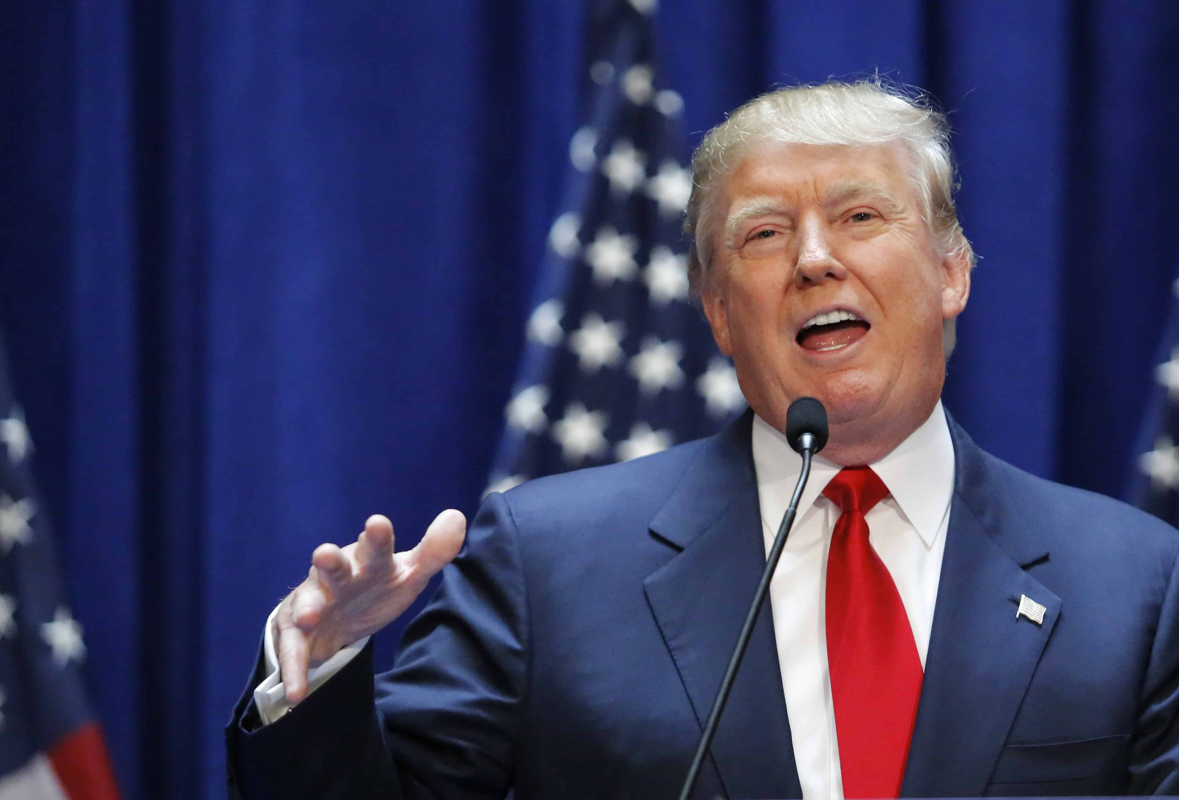 Real estate mogul Donald Trump announces his bid for the presidency.