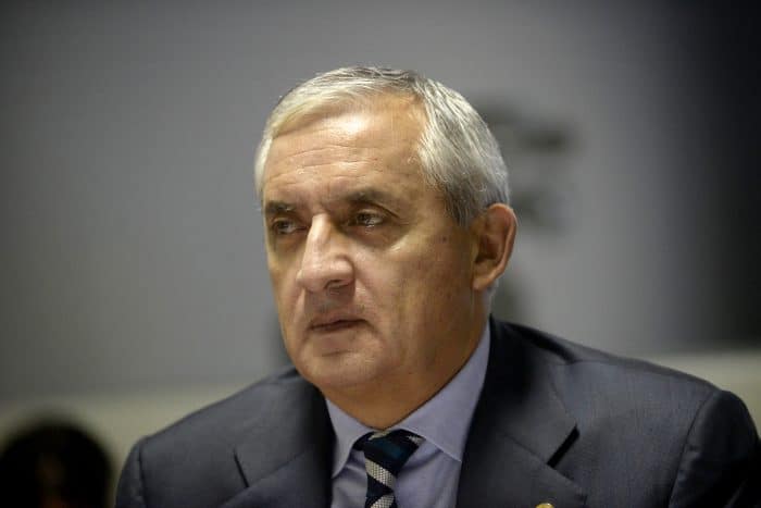 Guatemalan President Otto Pérez Molina.