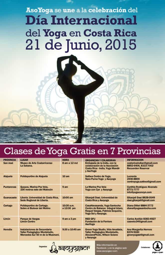 Costa Rica to celebrate world's first International Yoga Day 