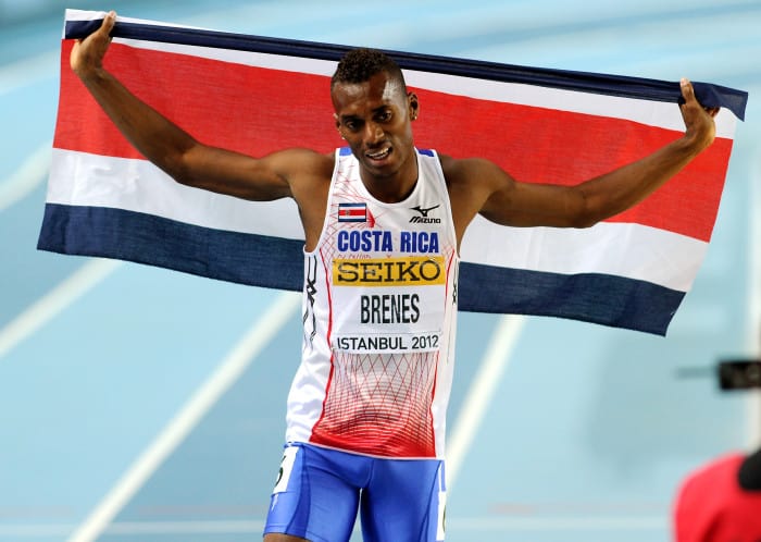 Costa Rican track star Nery Brenes, who was a gold medalist at the 2012 IAAF World Indoor Championships, will vie for a medal at the NACAC Championships that begin Aug 7 in San José.