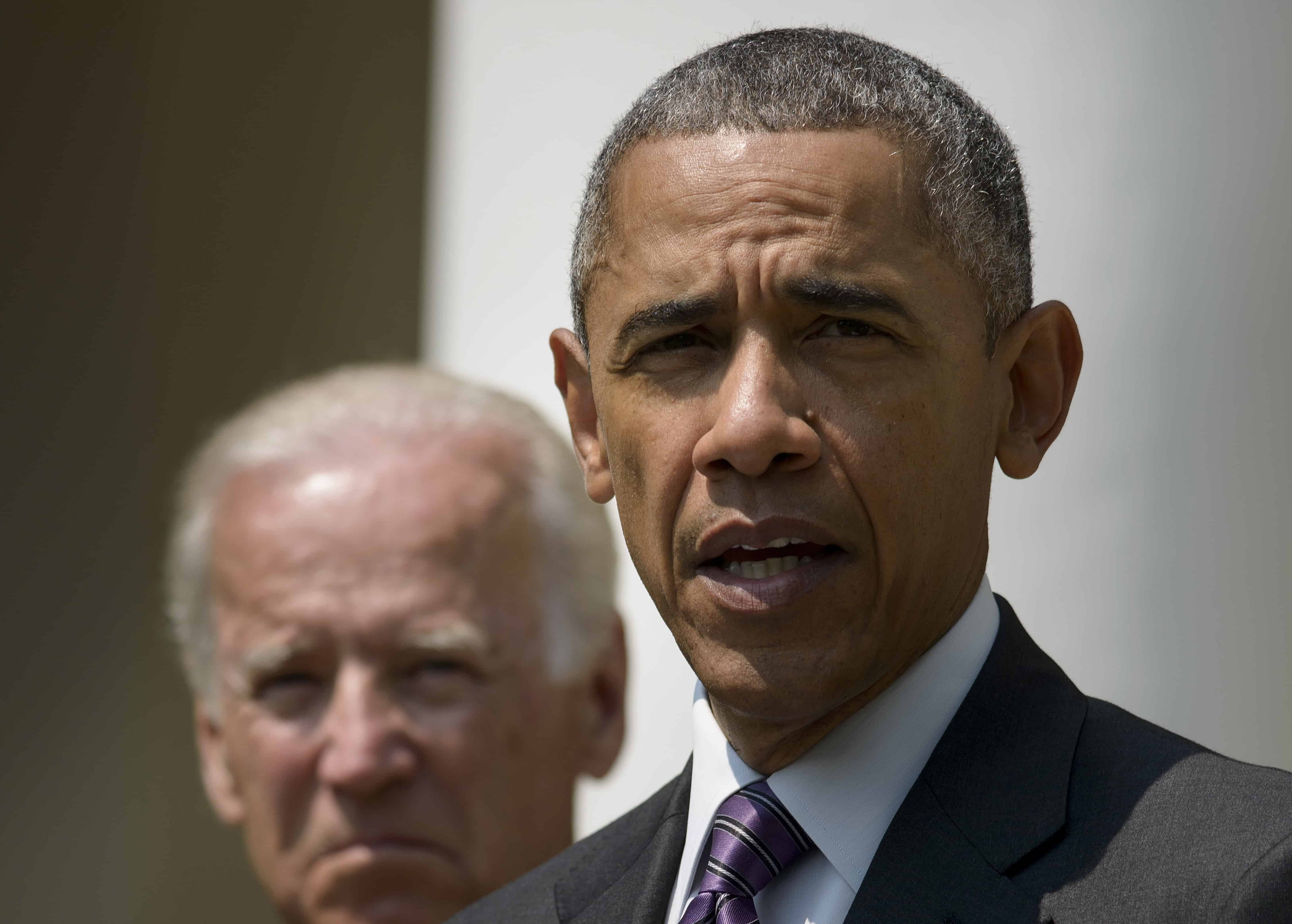 U.S. Vice President Joe Biden land President Barack Obama on Cuba embargo.