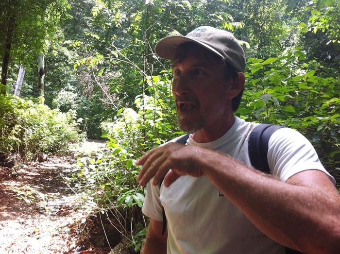 Little hungry? Andy Pruter of Everyday Adventures demonstrates how to eat termites.