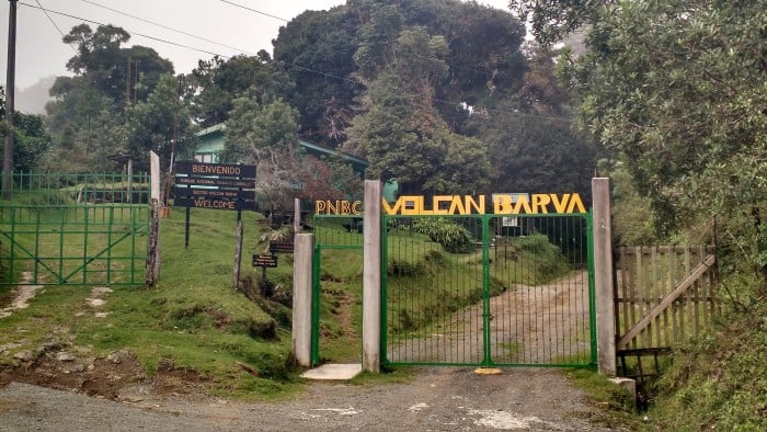 A long drive uphill dead ends to the entrance of Barva Volcano, one of Costa Rica's most overlooked destinations.