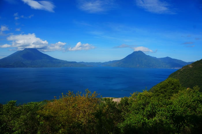 Lake Atitlan is the deepest lake in Central America.