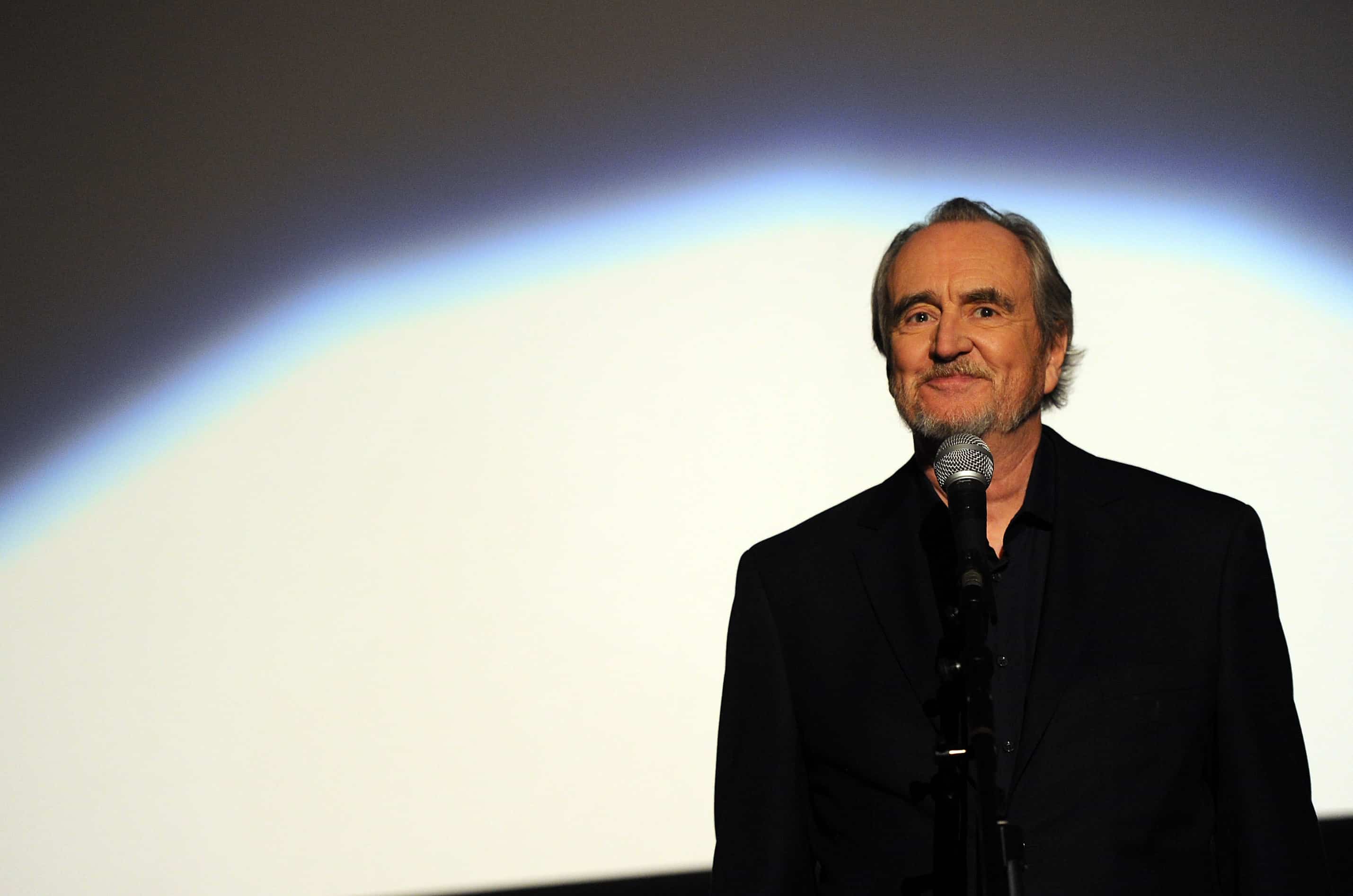 Director Wes Craven speaks at the premiere of The Weinstein Company's 
