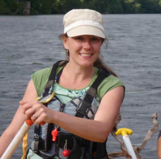 Denielle Perry led rafting tours on the Pacuare and Reventazón in the 2000s.