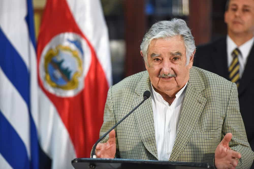 Former Uruguayan President José "Pepe" Mujica at Casa Presidencial on Aug. 19, 2015.