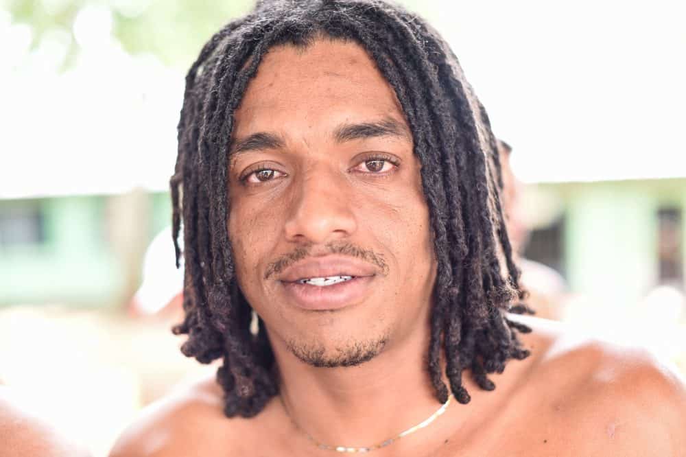 Maitel Grant has spent two months at La Reforma prison for robbery. He has four more months to go.