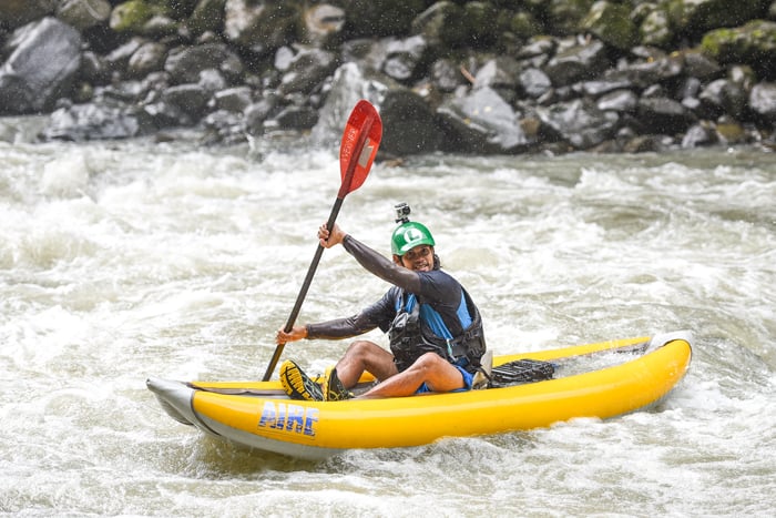 Luis Sánchez Hernández, better known as Luigi, has been a rafting guide for 14 years.