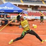 Jamaica's Orrin Powell competes in the men's javelin finals at the NACAC Championships in San José on Saturday, August 8, 2015.