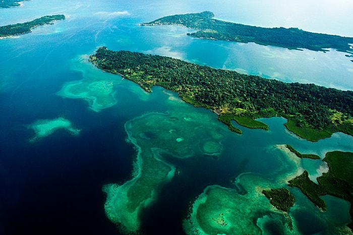 Bastimentos Island in Bocas del Toro, Panama.