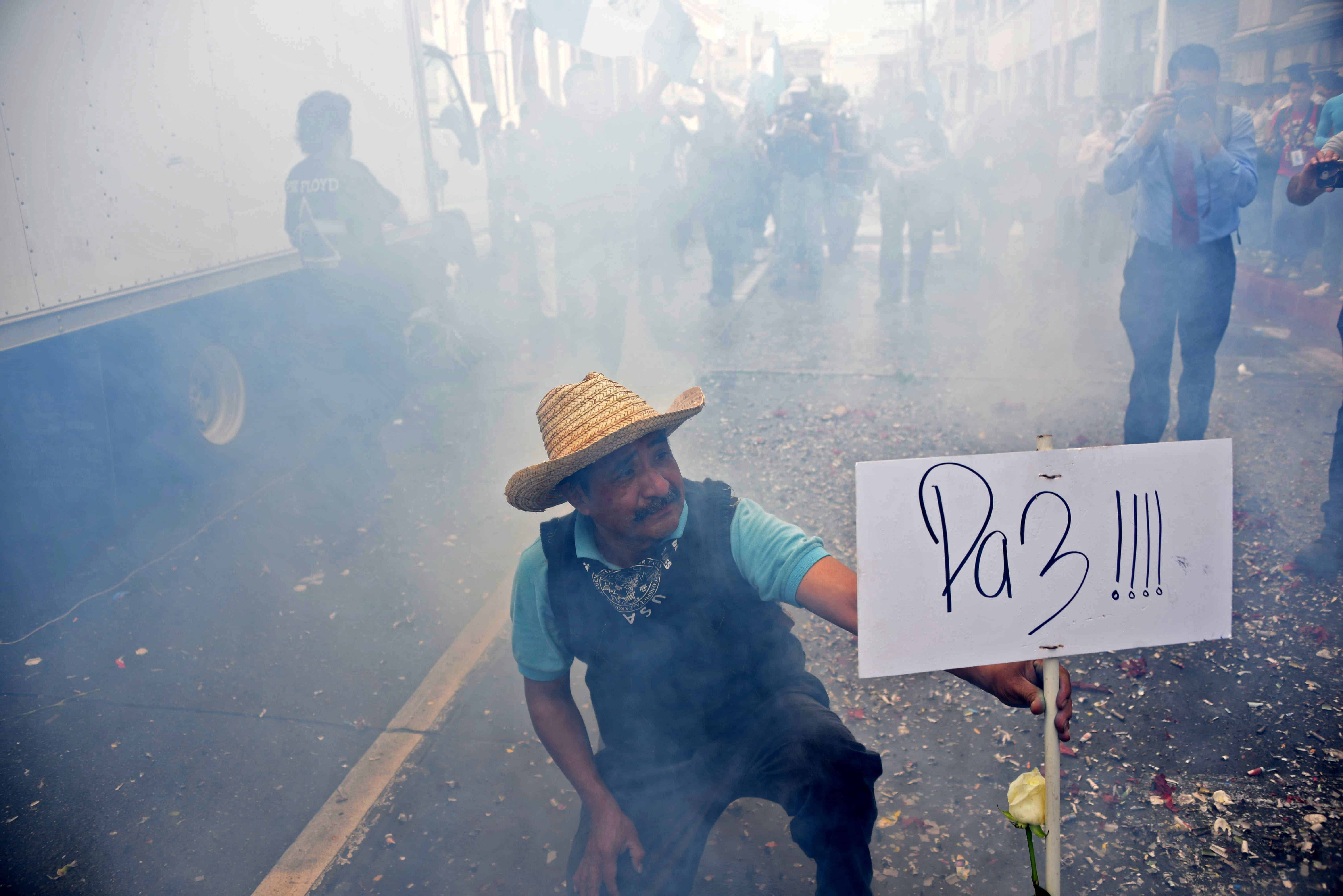 Protest in Guatemala