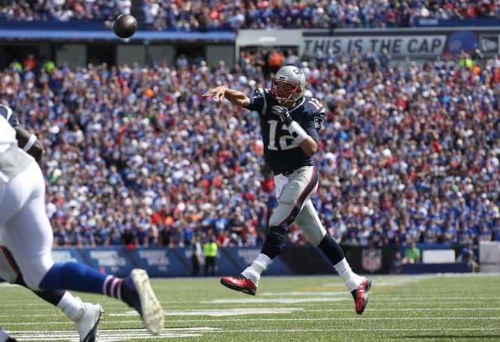 NFL: Tom Brady of the New England Patriots
