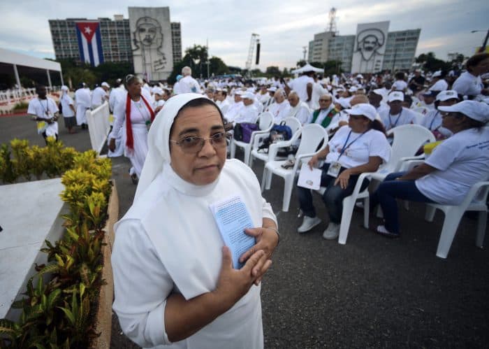 Pope Francis in Cuba.