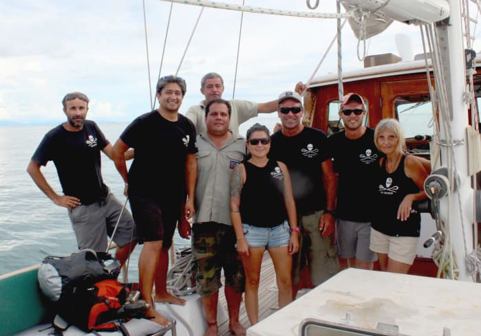 Sea Shepherd crew.