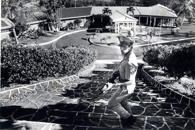 The Costa Rican mansion where drug kingpin Rafael Caro Quintero was arrested in 1985.