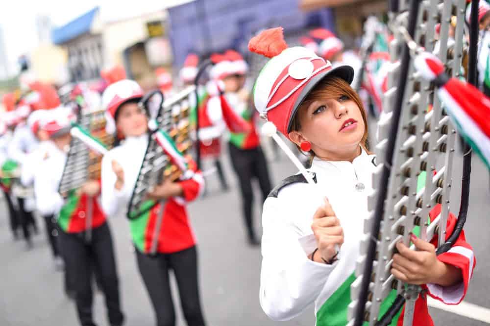 Costa Rica's Independence Day Parade.