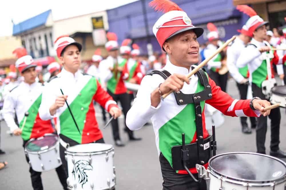 Costa Rica's Independence Day Parade.