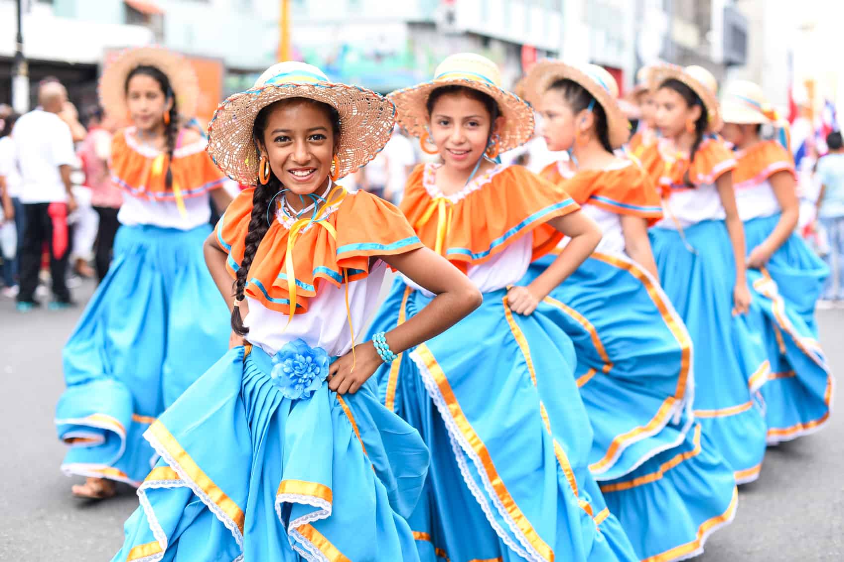 Costa Rica's Independence Day Parade.