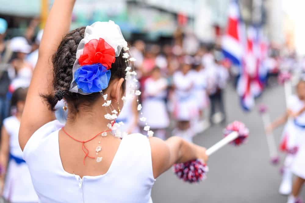 Costa Rica's Independence Day Parade.