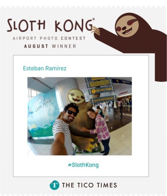 Meet the latest Sloth Kong Airport Photo Contest winner