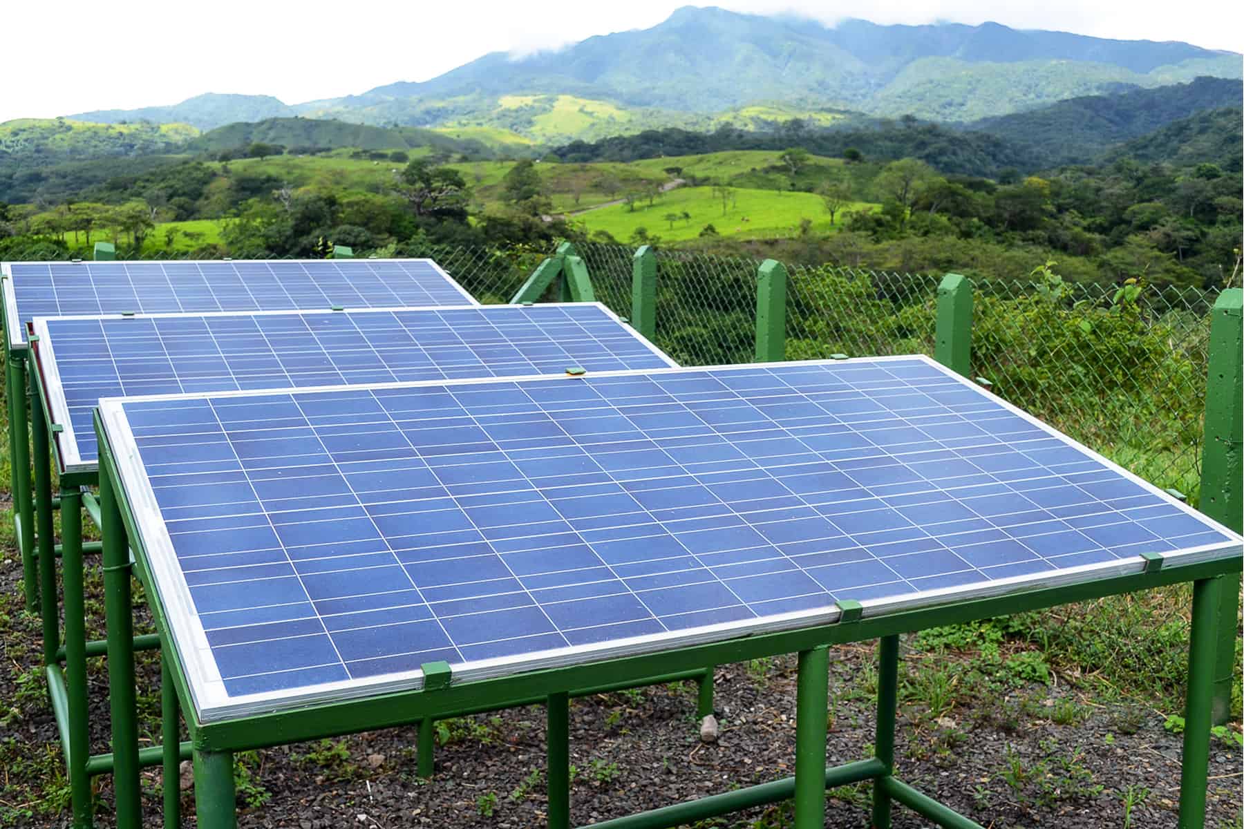 Solar Panels on Costa Rica