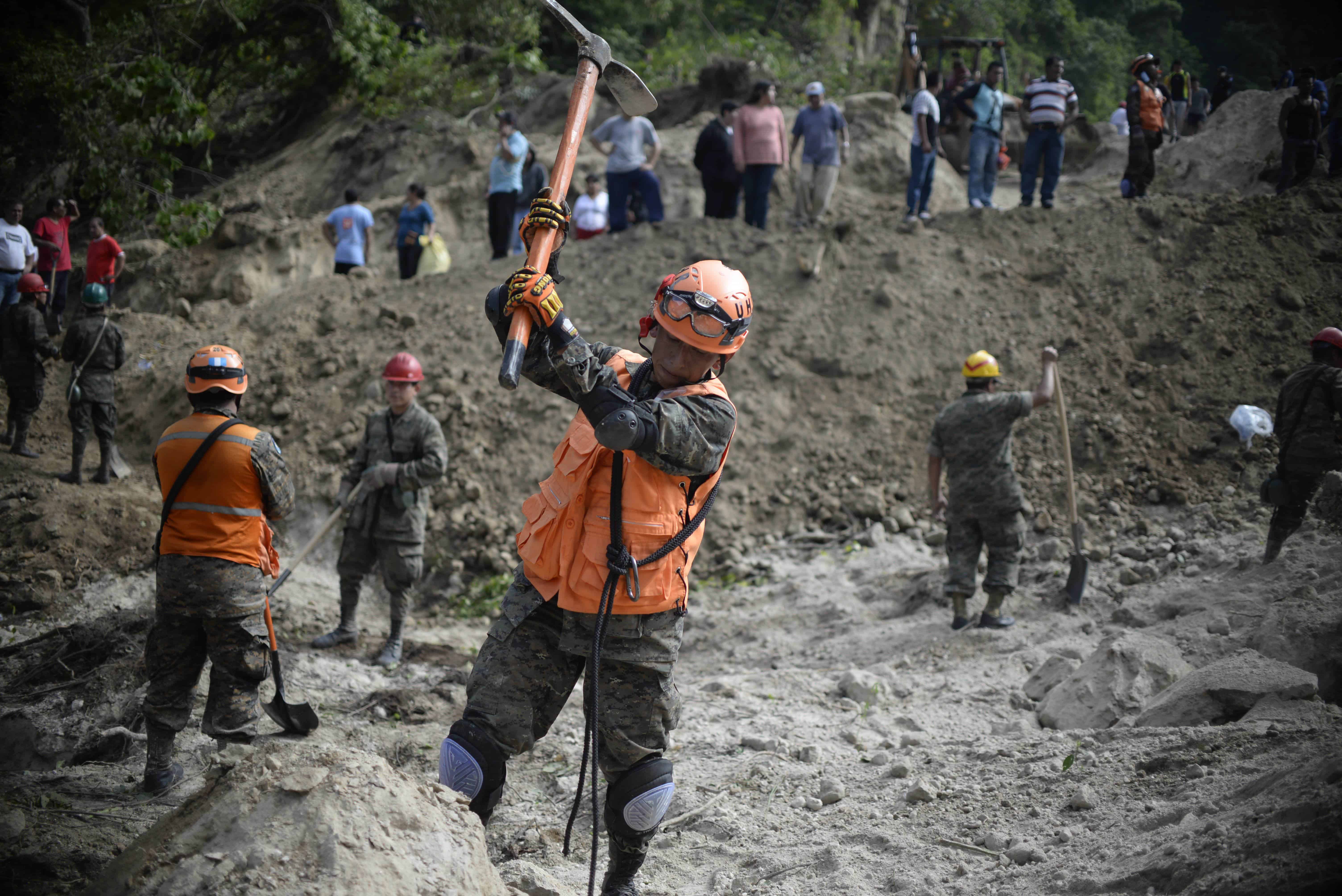 Guatemala landslide.