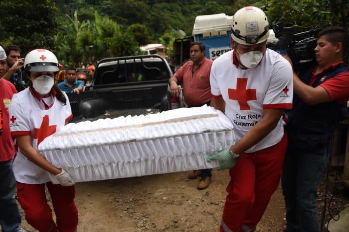 Guatemala landslide victim.