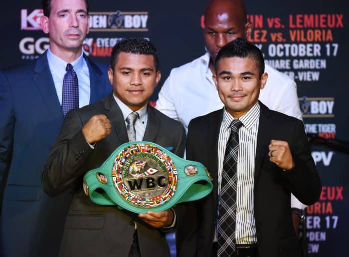 Román "Chocolatito" González and Brian "The Hawaiian Punch" Viloria 