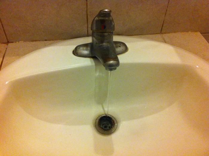 water faucet