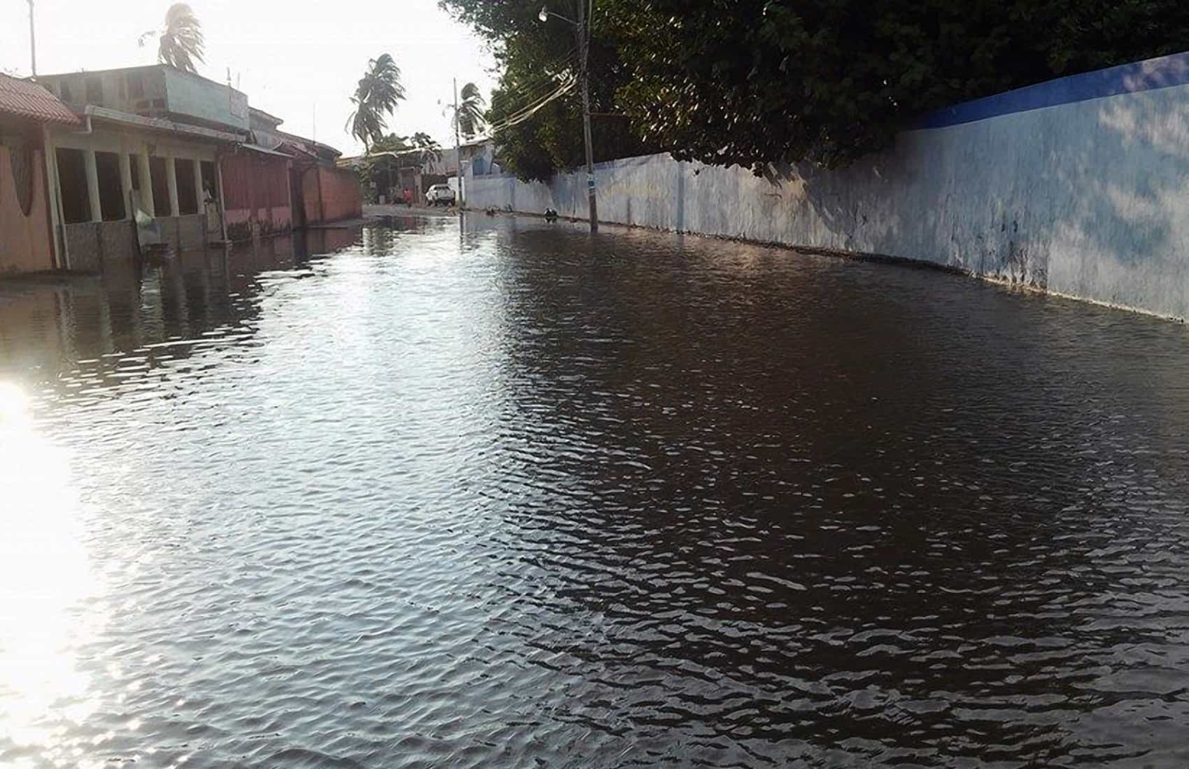 flooded Puntarenas street