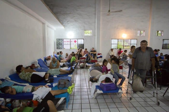 Hurricane Patricia in Mexico