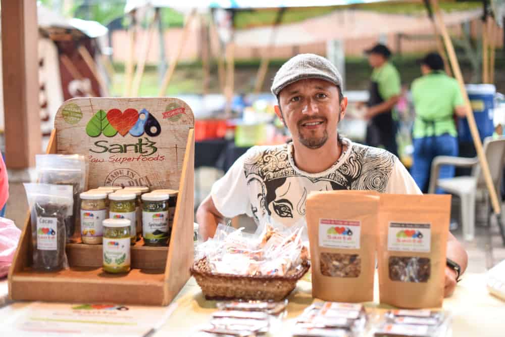 Francisco Chaves, Santé Raw Superfoods owner and producer.
