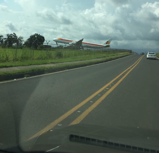 Iberia flight 6313 in Costa Rica