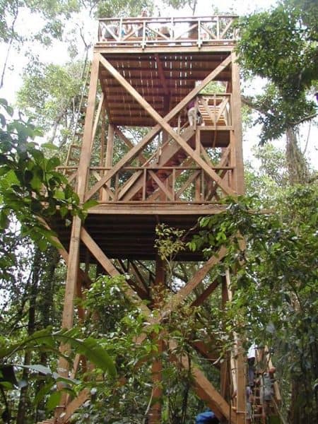 Hawkwatch tower at Kekoldi Scientific Center