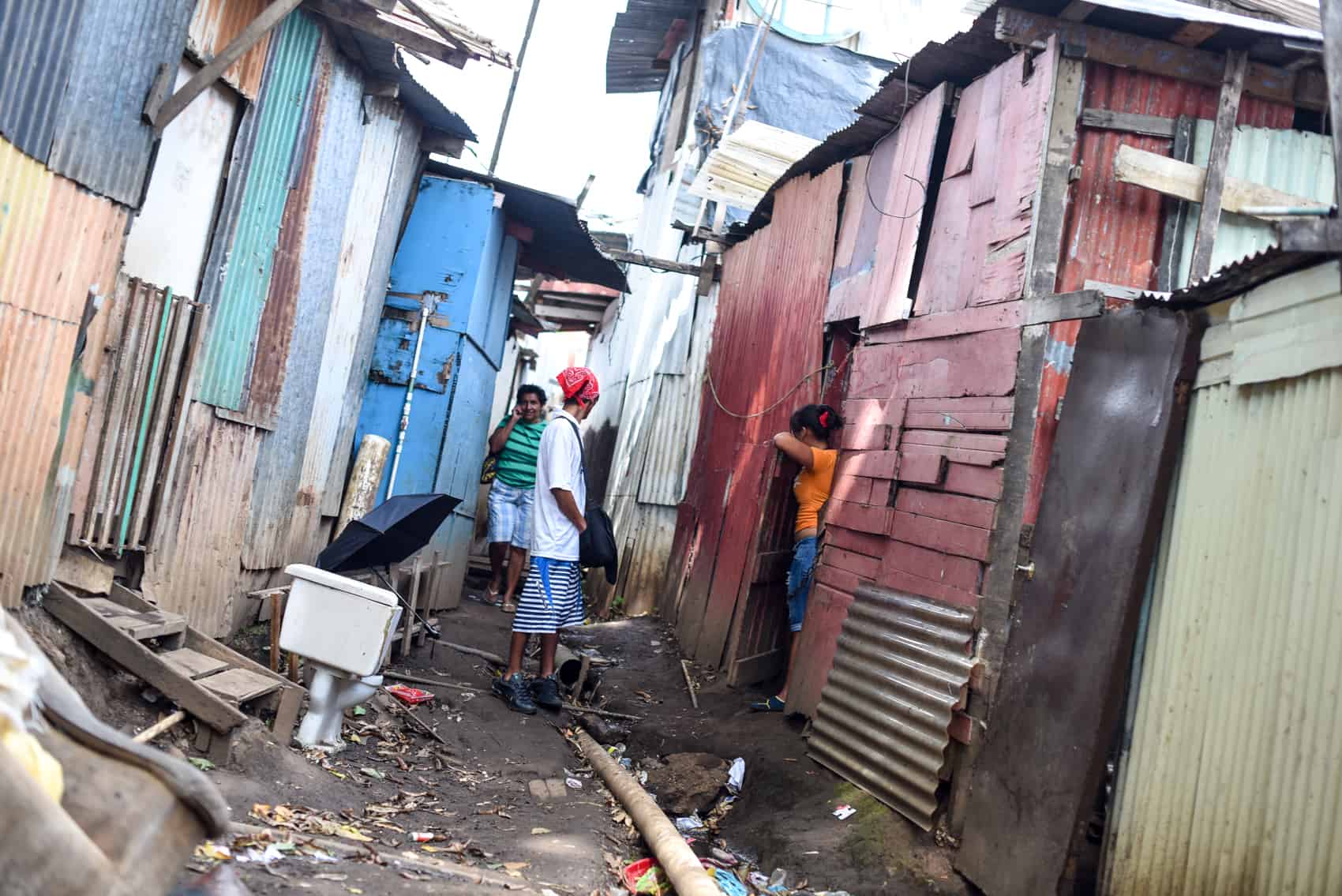 slum houses