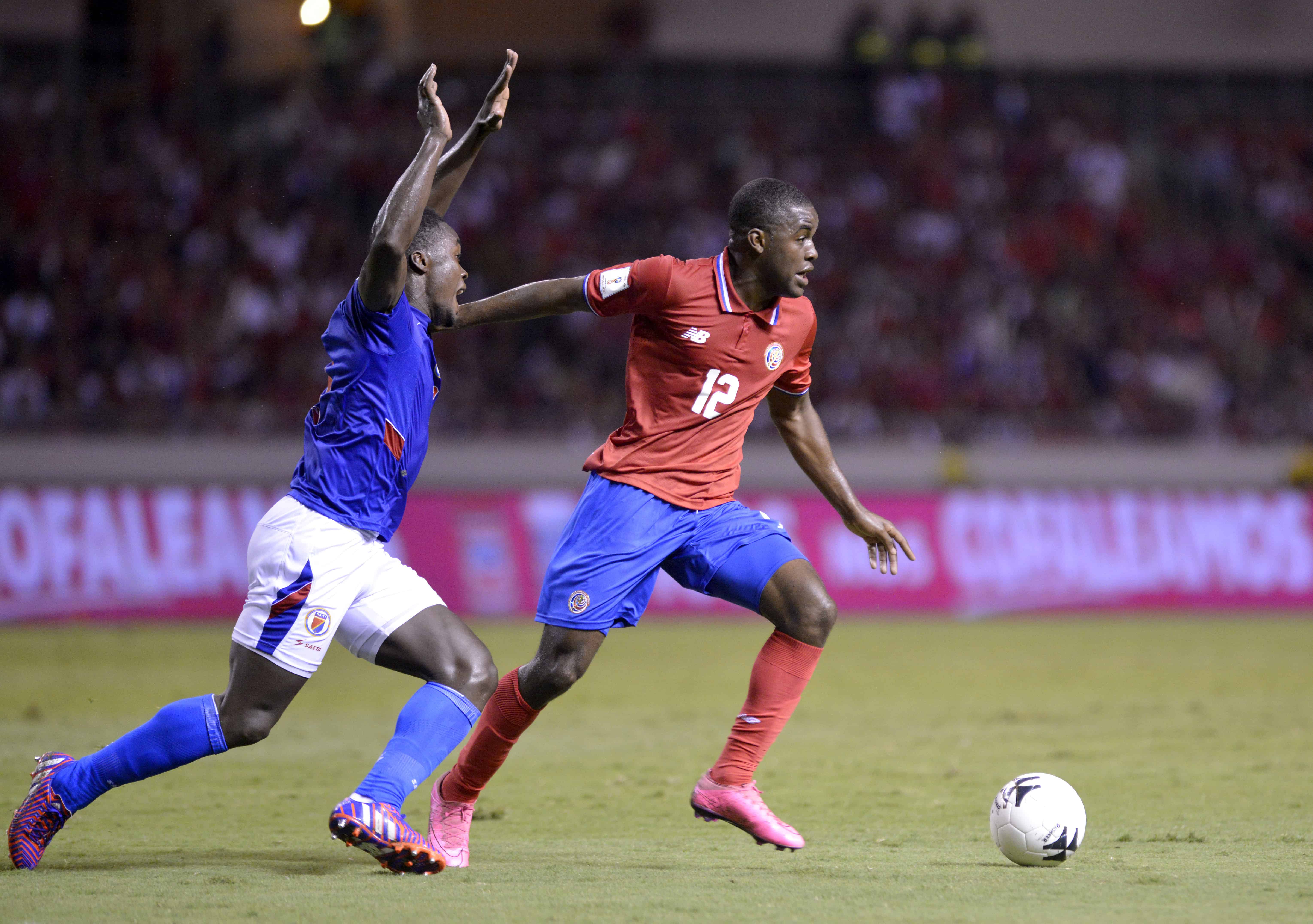 Costa Rica football: Joel Campbell vs Haiti