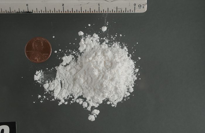 Colombia coca production: Cocaine