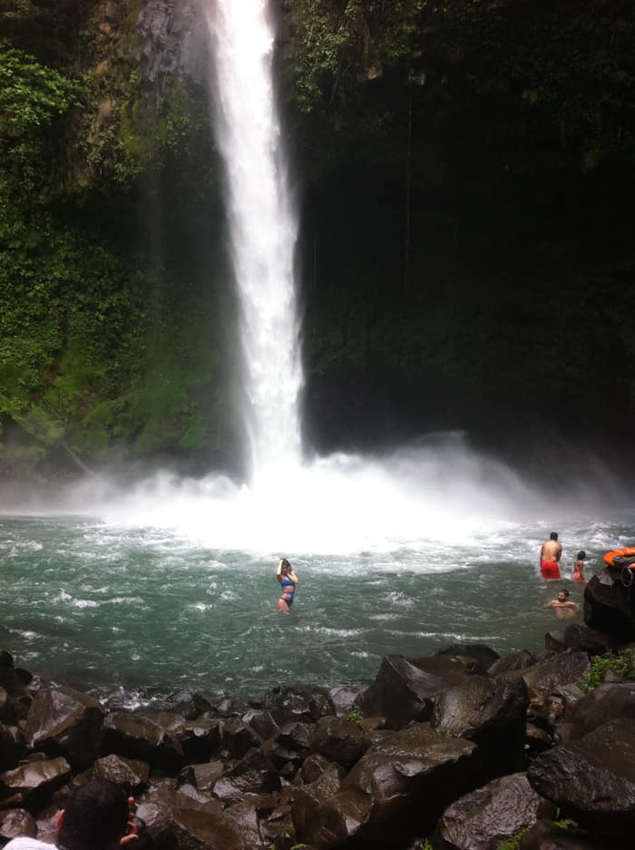 la fortuna waterfall