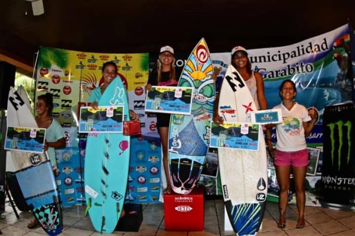 from left: Paula Duarte, Emily Gussoni, Leilani McGonagle and Lisbeth Vindez