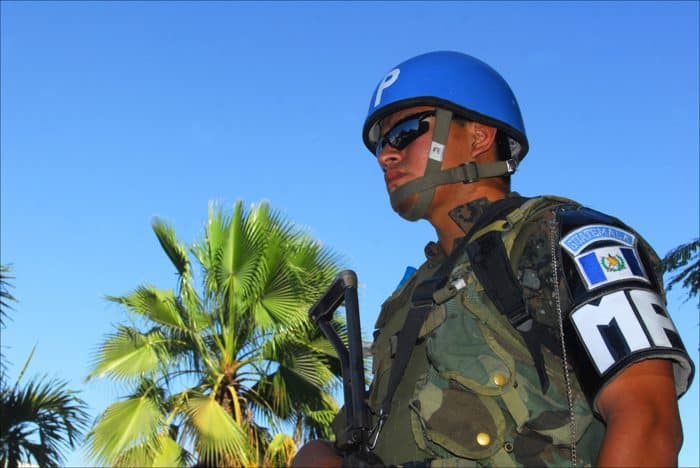 Haiti peacekeeper