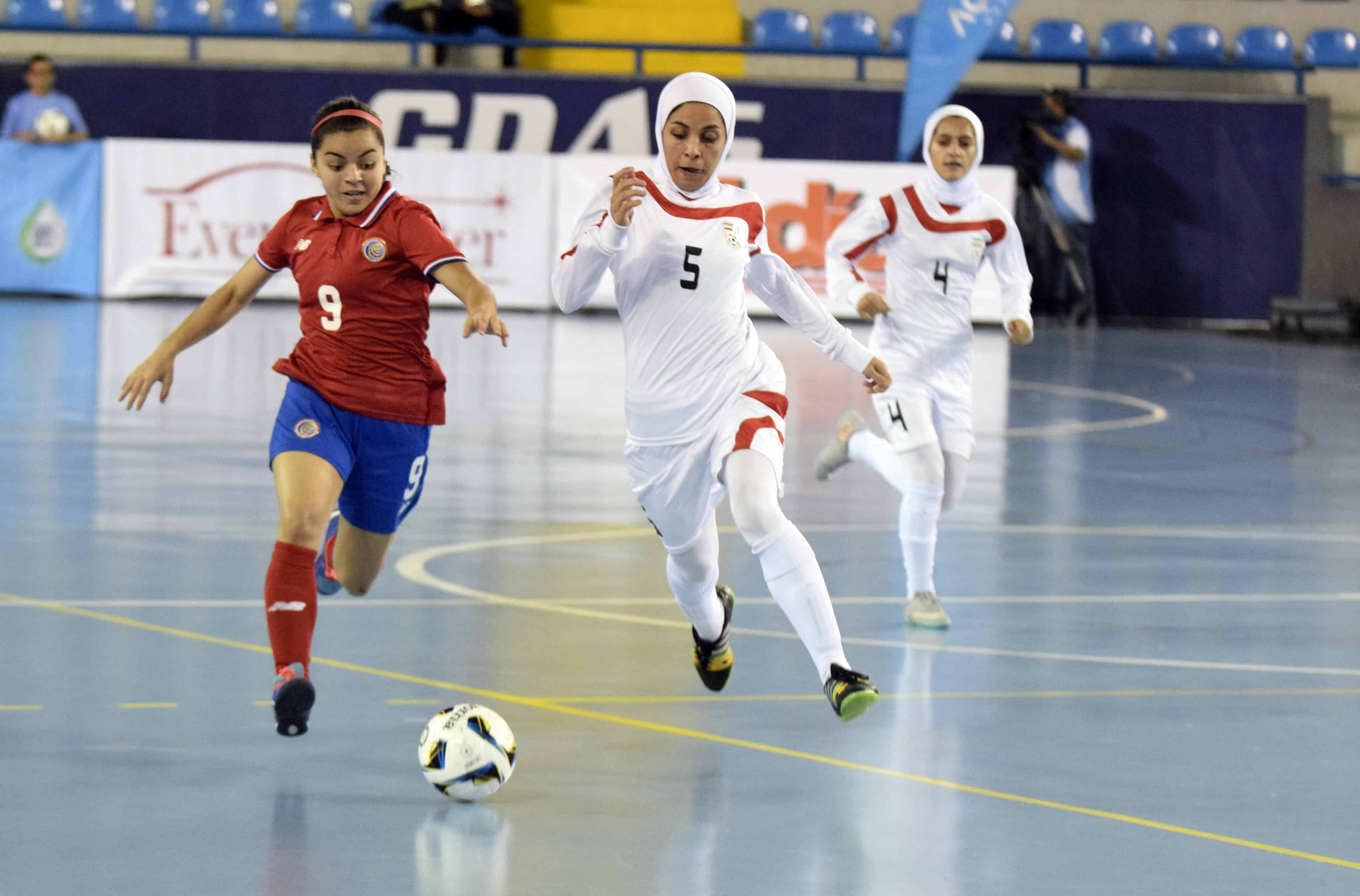 Women's futsal, Costa Rica v. Iran