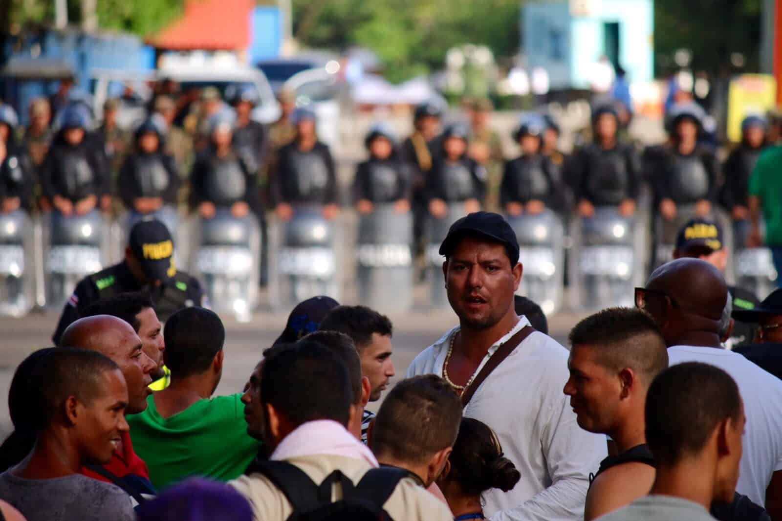 Cuban migrants, Nicaragua crisis