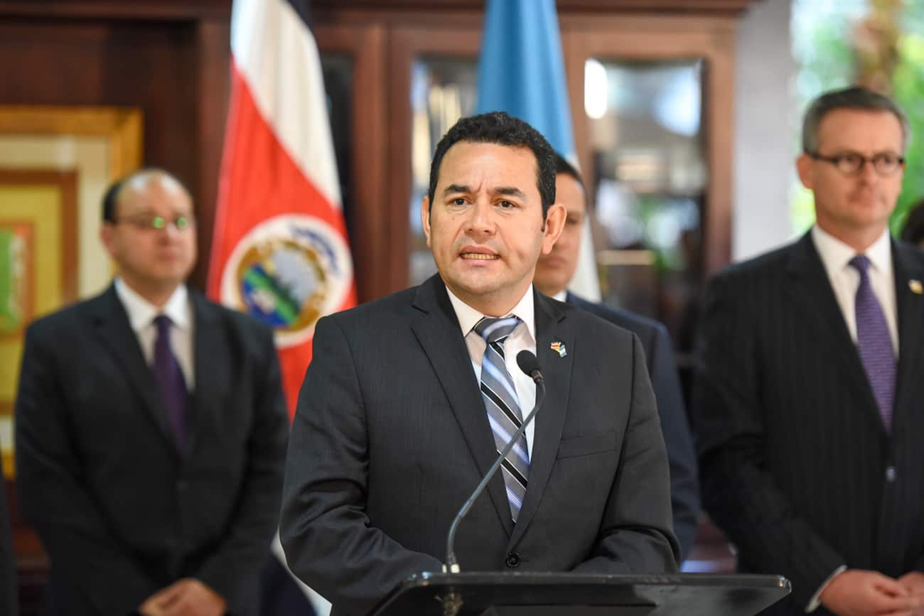 Guatemala President-elect Jimmy Morales