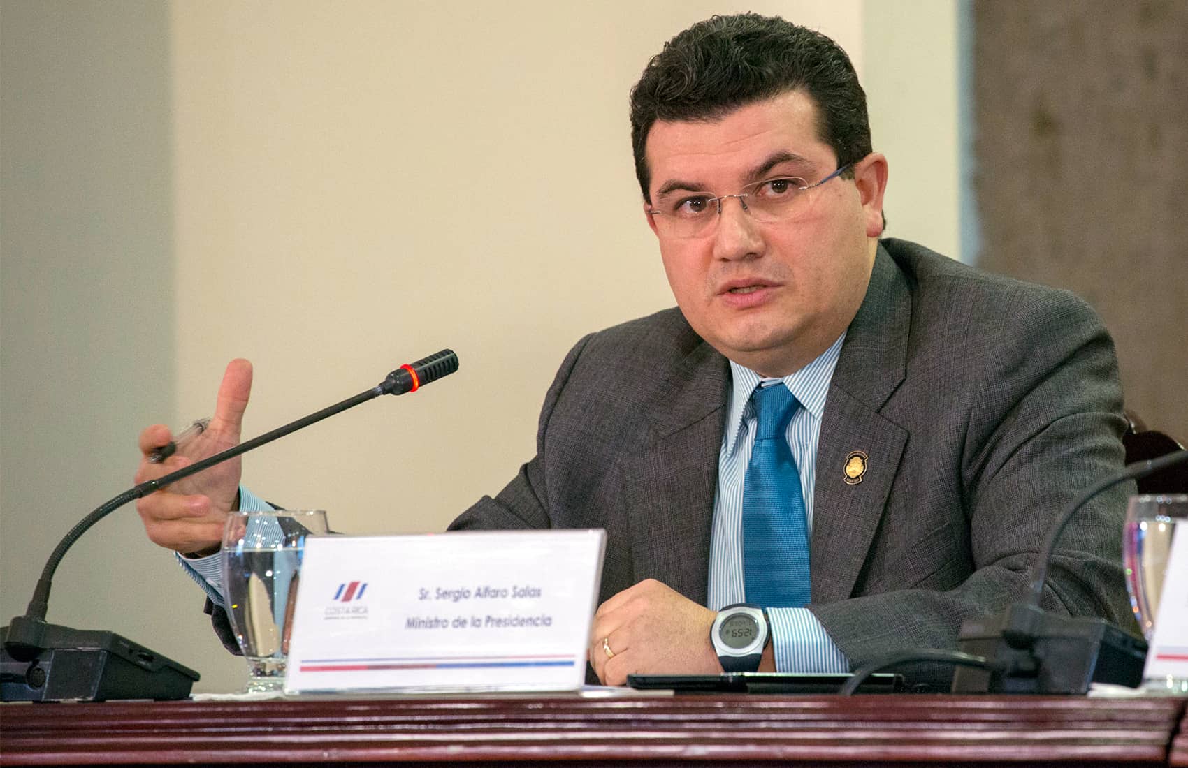 No fiscal reform yet: Presidency Minister Sergio Alfaro