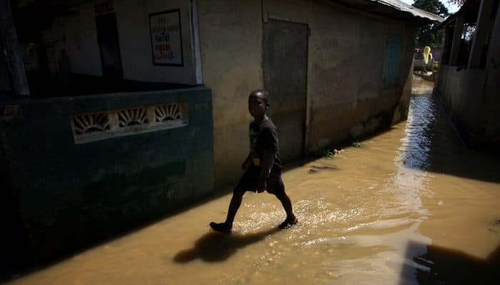 Natural disasters: floods in Haiti