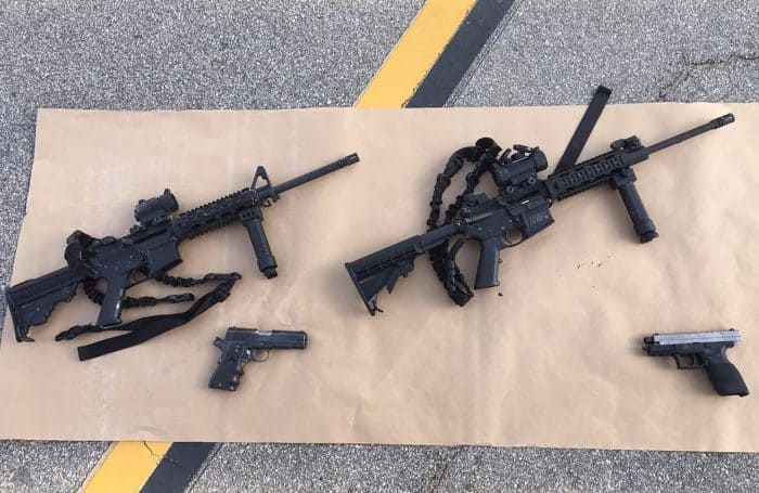 San Bernardino attack: weapons found