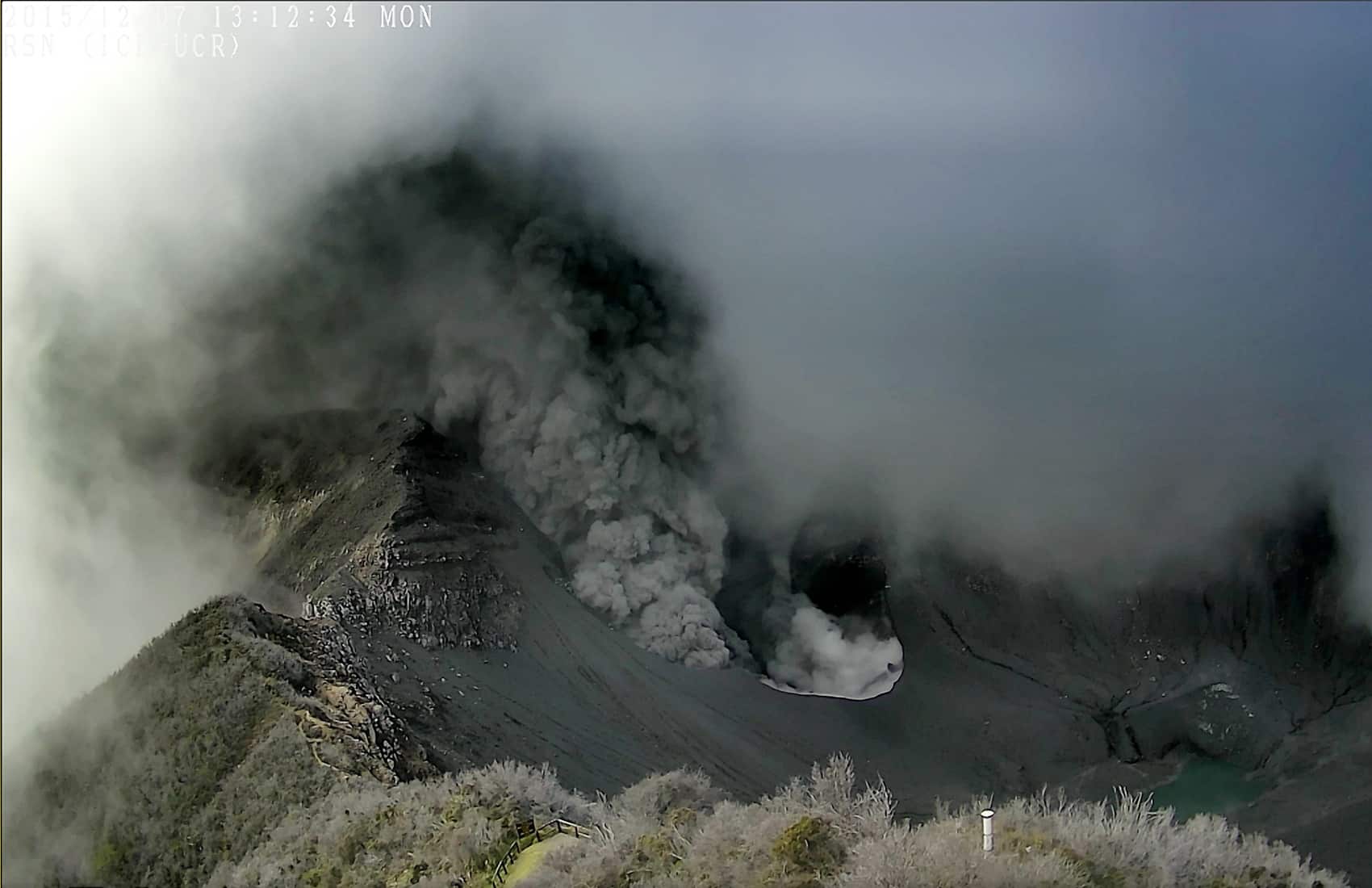 Turrialba Volcano, Dec. 7, 2015