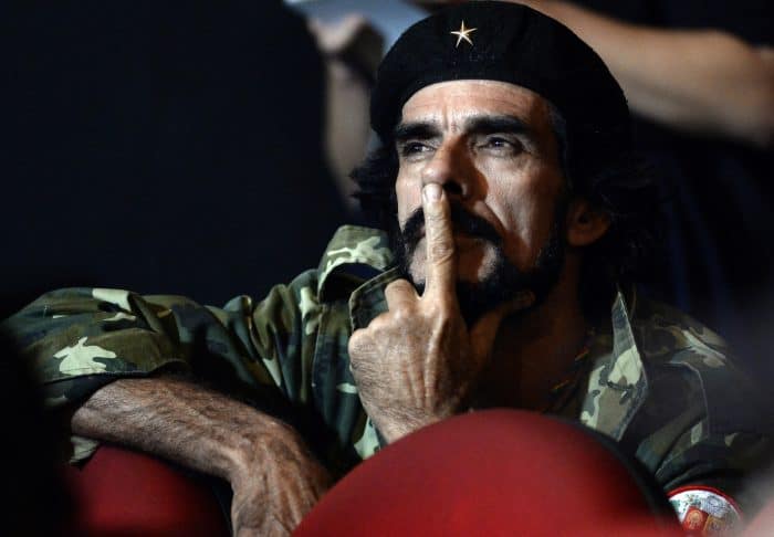 Venezuela elections, Che-looking guy