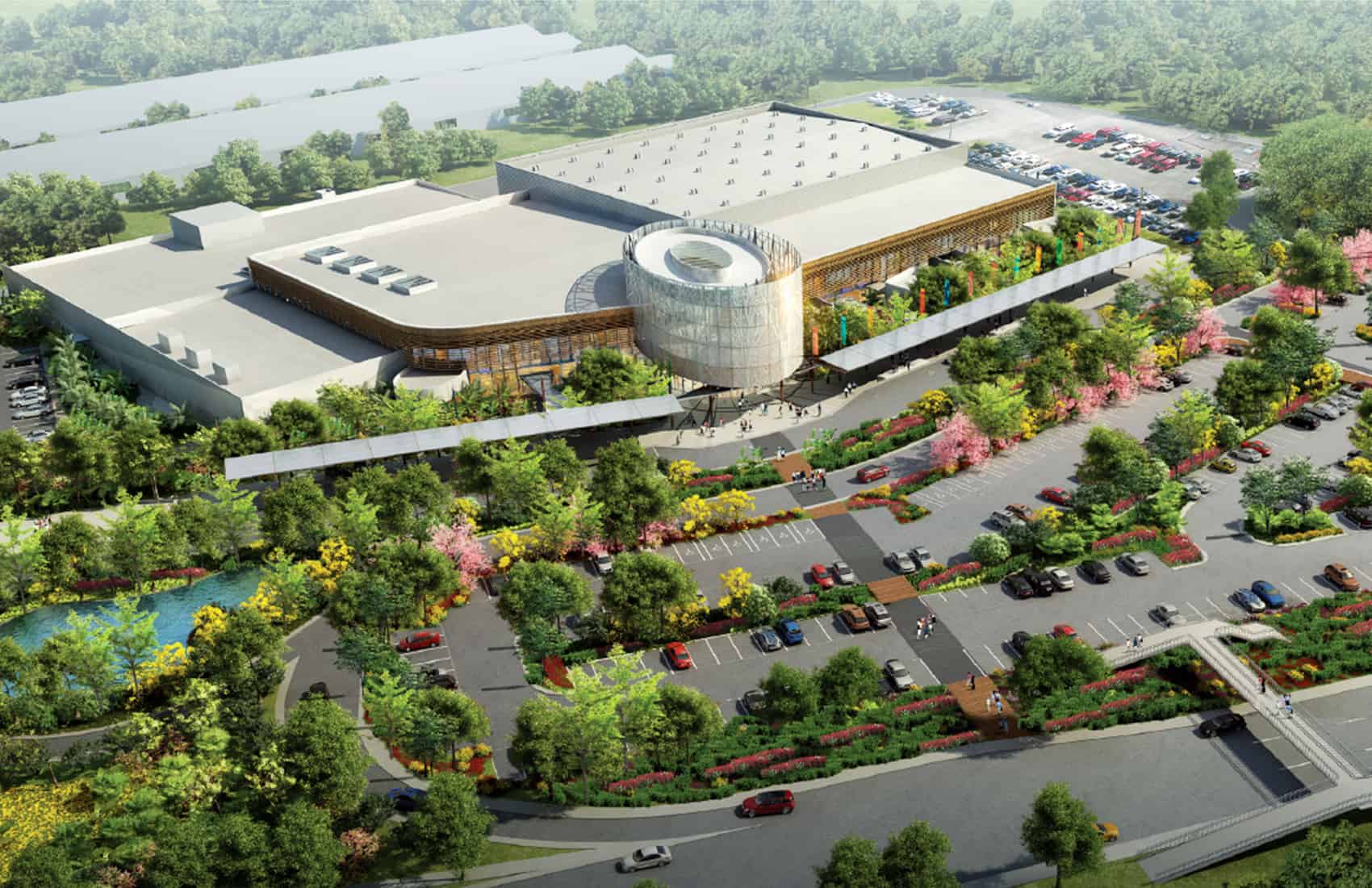 Render of the National Congress and Conventions Center